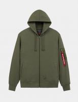 Толстовка Utility Pocket Full Zip Up (Alpha Industries)