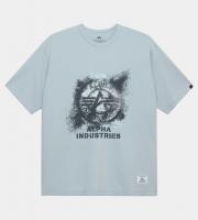 Футболка Relaxed Faded Print Tee (Alpha Industries)