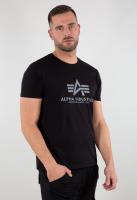 Футболка Basic T-Shirt Reflective Print (Alpha Industries)