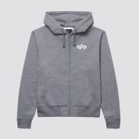 Толстовка Small Logo Full-Zip hoodie (Alpha Industries)