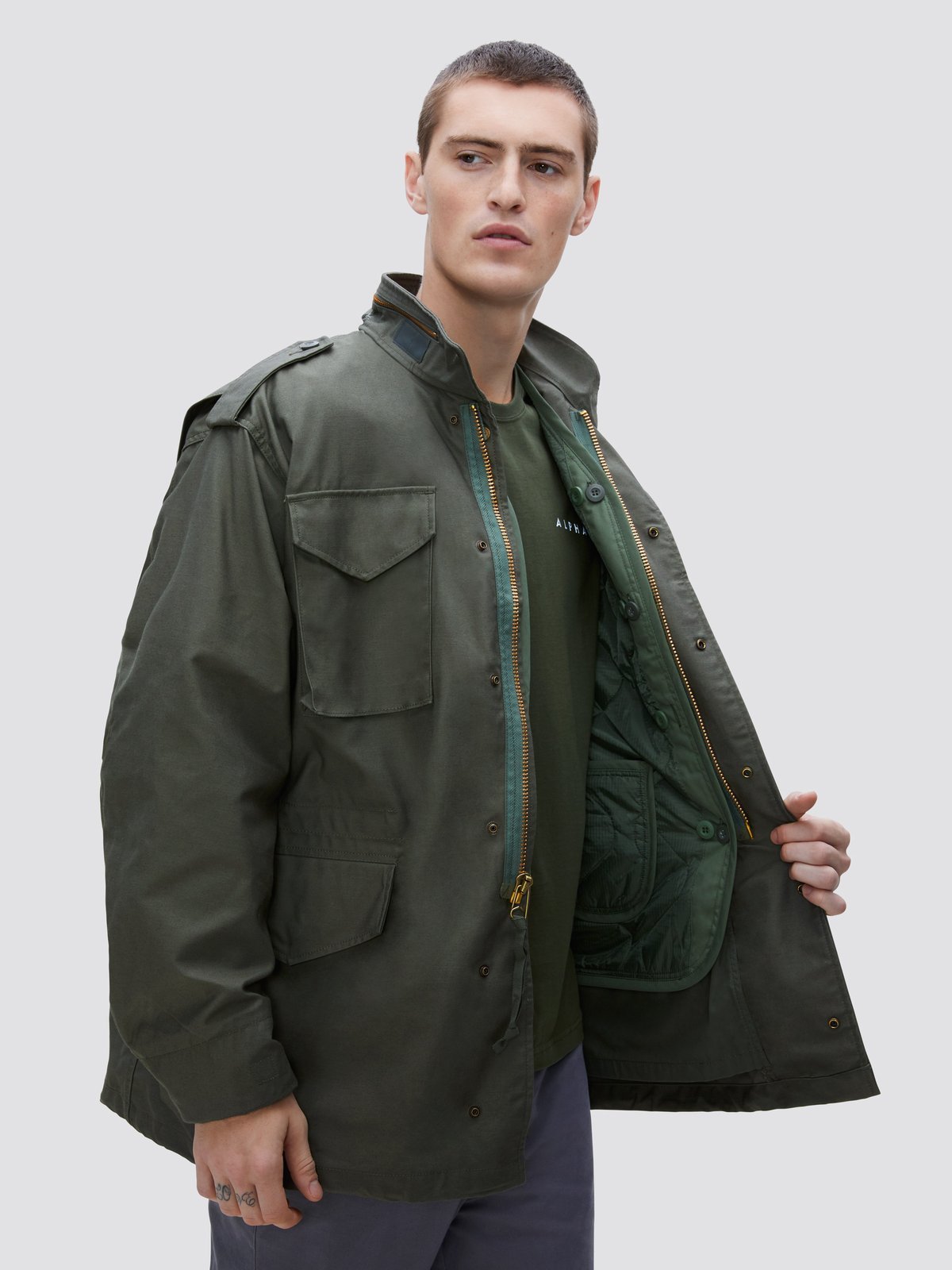 Alpha industries sales coat