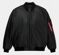 Кожаная куртка MA-1 Flight Jacket (Alpha Industries)