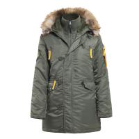 Куртка Husky Woman’s Olive/Yellow  (Apolloget)