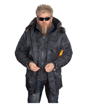 Куртка Аляска Everest Steel Blue (Apolloget)