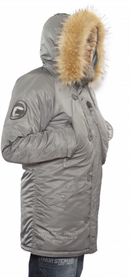 Куртка Аляска N-3B Expedition Gun Grey (Apolloget)