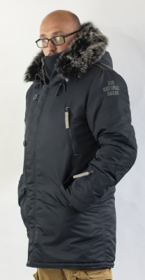Куртка Аляска N-3B Arktika Steel Blue (Apolloget)